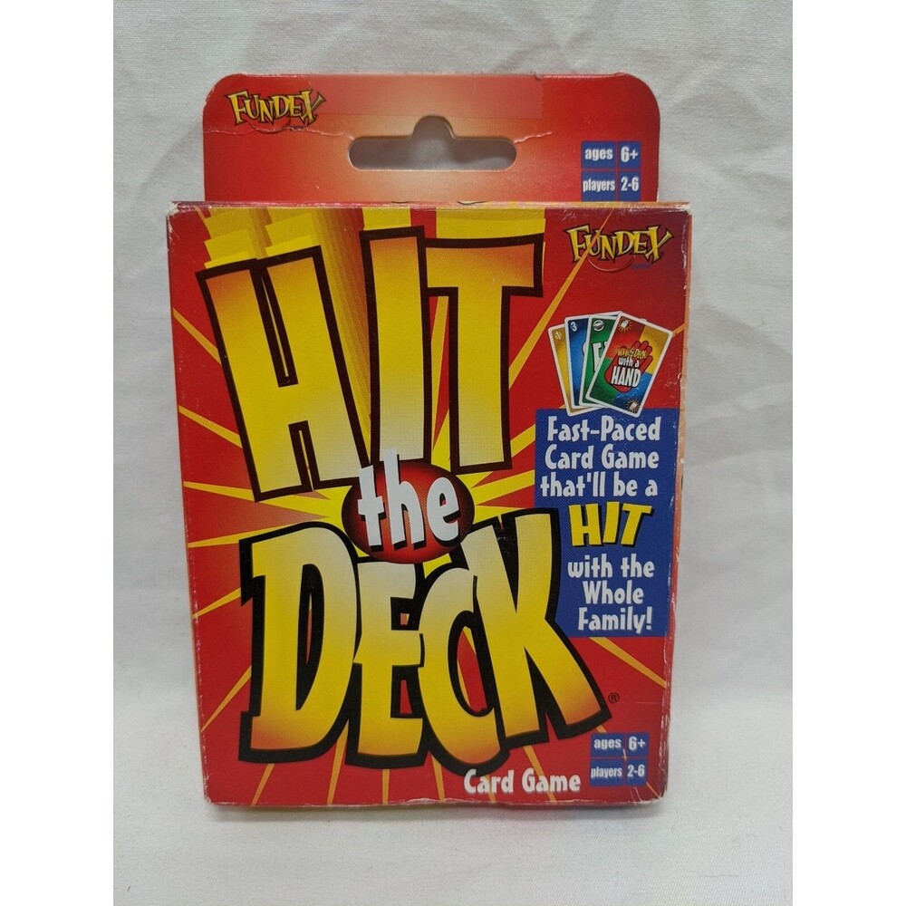 Hit The Deck Card Game Fundex Family Party Game Complete